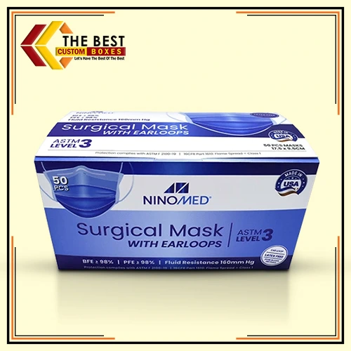 Custom Surgical Boxes - Face Mask Boxes and Packaging